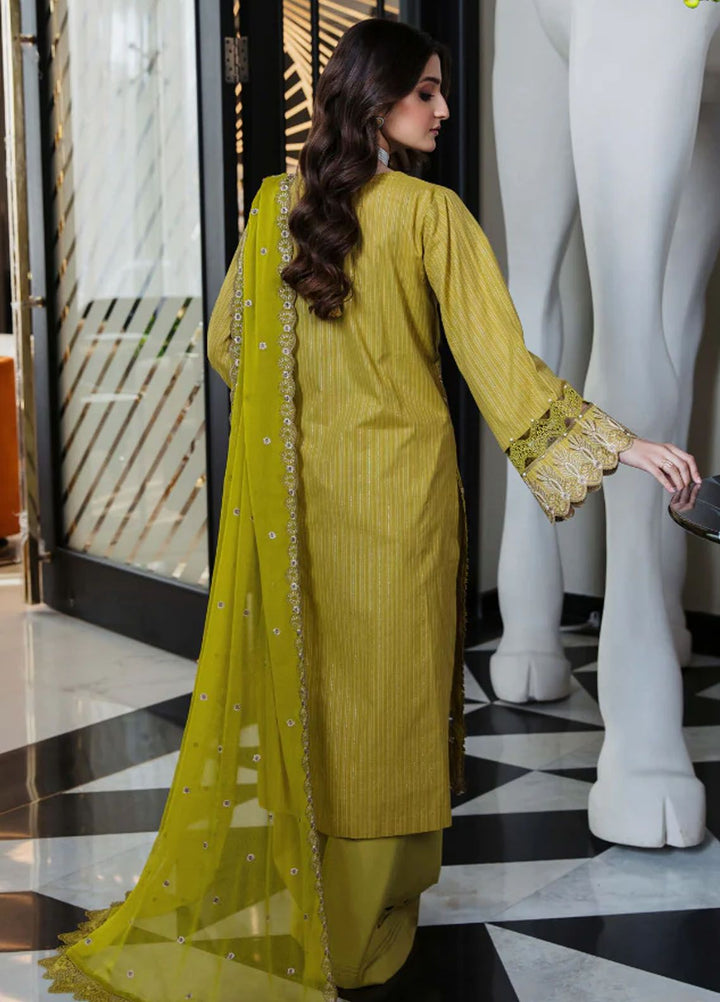 Vouge By Humdum Embroidered Lawn Suit Unstitched 3 Piece HD24V D08 - Summer Collection