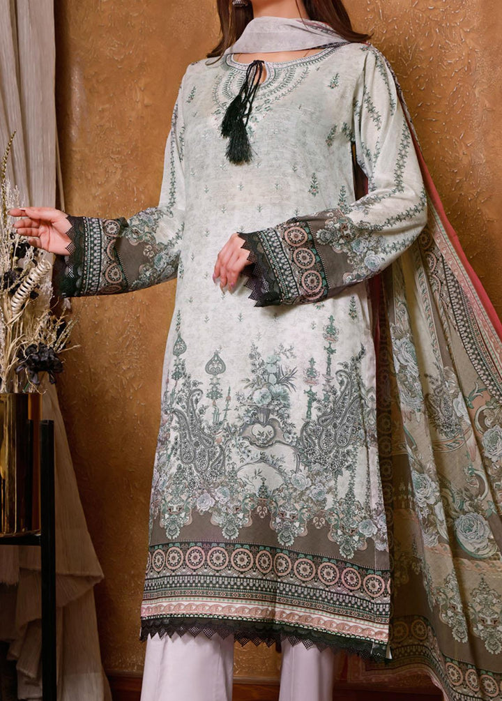 Hina Umer By VS Textiles Embroidered Lawn Suits Unstitched 3 Piece VS22HU 09 - Summer Collection