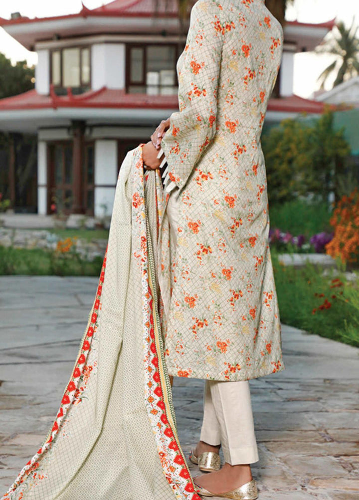 VS Textiles Printed Lawn Suits Unstitched 3 Piece VS21S-2 2614-A - Summer Collection