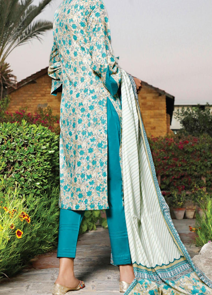 VS Textiles Printed Lawn Suits Unstitched 3 Piece VS21S-2 2616-A - Summer Collection