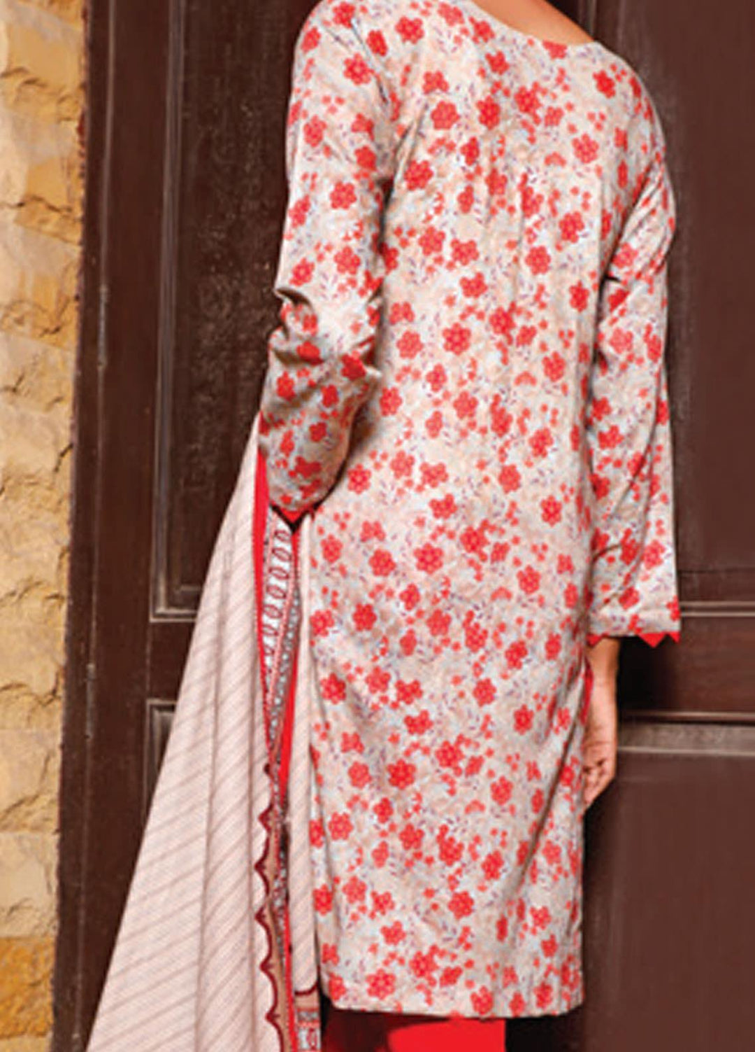 VS Textiles Printed Lawn Suits Unstitched 3 Piece VS21S-2 2616-B - Summer Collection