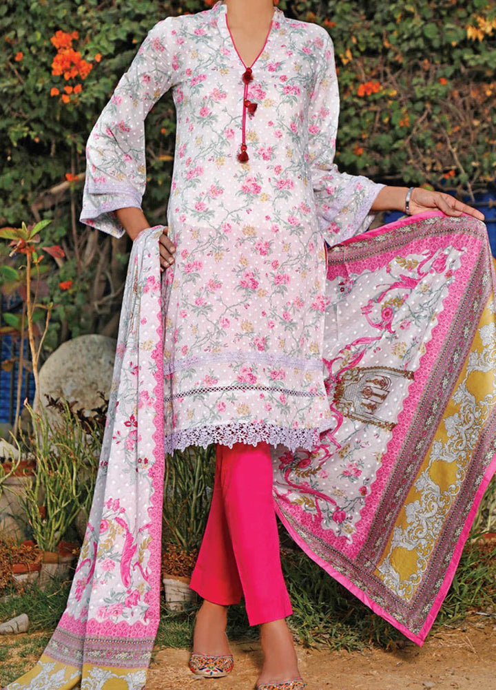 VS Textiles Printed Lawn Suits Unstitched 3 Piece VS21S-2 2617-A - Summer Collection