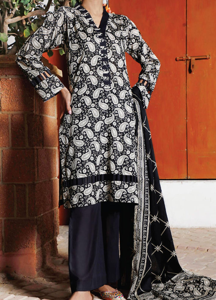 VS Textiles Printed Lawn Suits Unstitched 3 Piece VS21S-2 2618-A - Summer Collection