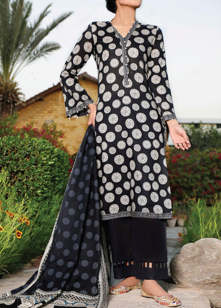 VS Textiles Printed Lawn Suits Unstitched 3 Piece VS21S-2 2619-A - Summer Collection