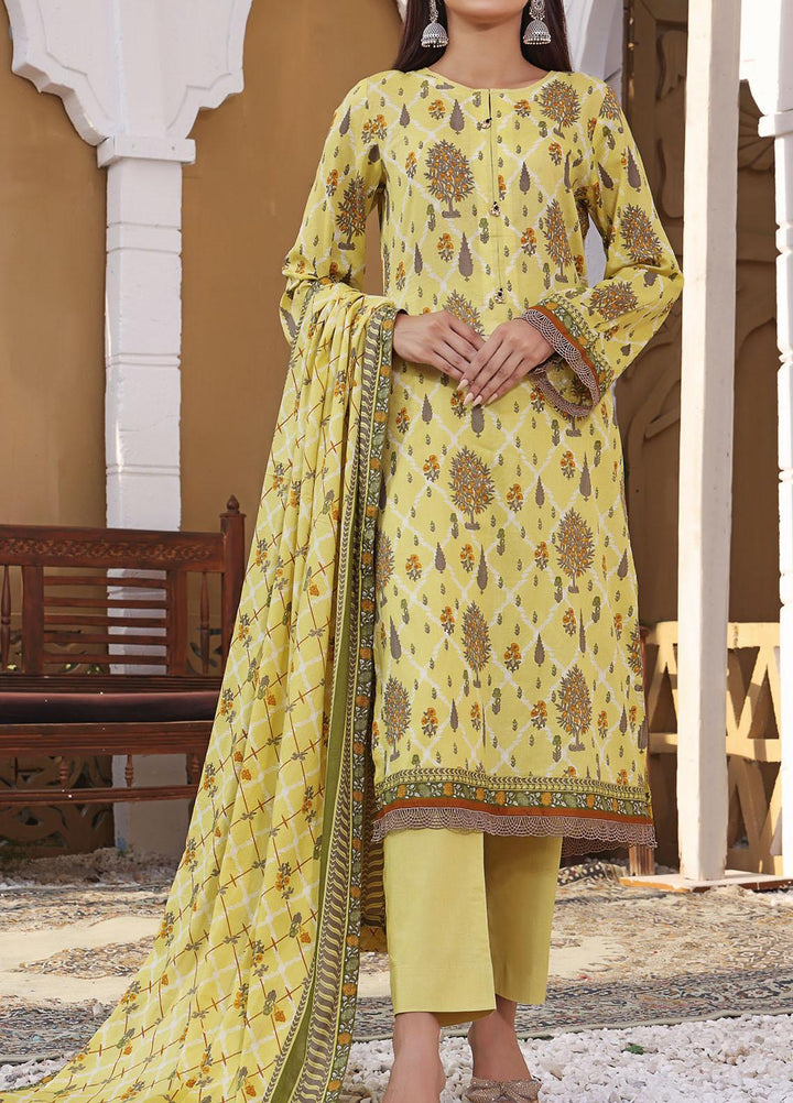 VS Textiles Printed Lawn Suits Unstitched 3 Piece VS23SL D-902 A - Summer Collection