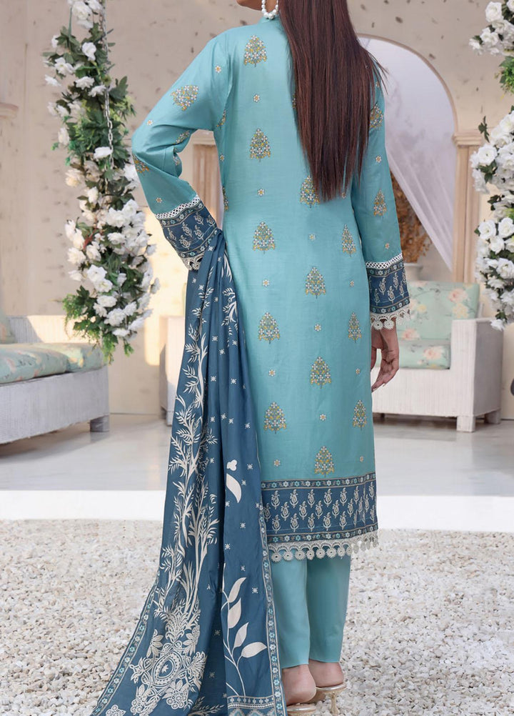 VS Textiles Printed Lawn Suits Unstitched 3 Piece VS23SL D-904 A - Summer Collection