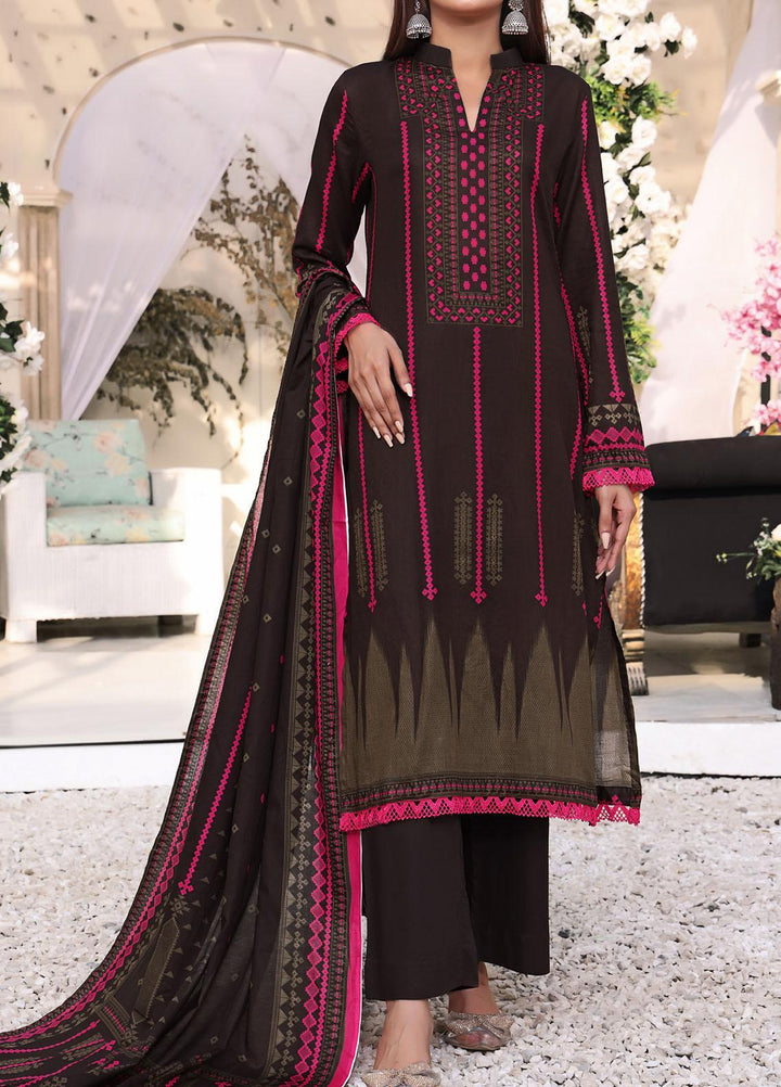 VS Textiles Printed Lawn Suits Unstitched 3 Piece VS23SL D-905 A - Summer Collection