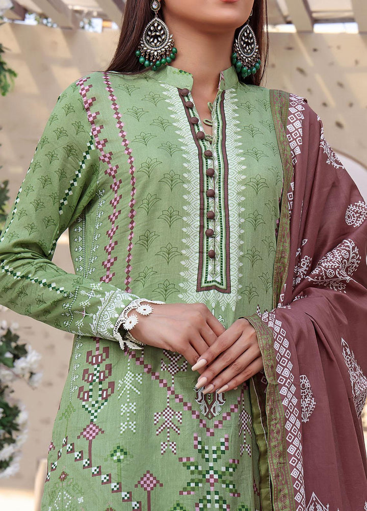 VS Textiles Printed Lawn Suits Unstitched 3 Piece VS23SL D-906 A - Summer Collection