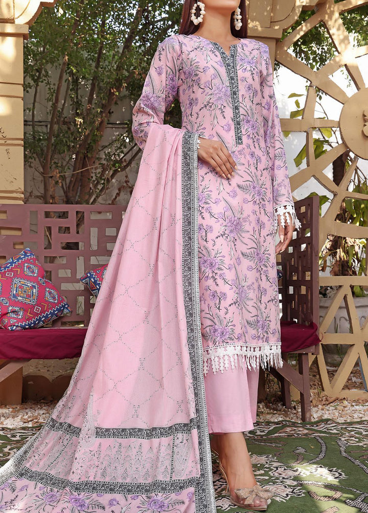 VS Textiles Printed Lawn Suits Unstitched 3 Piece VS23SL D-908 B - Summer Collection