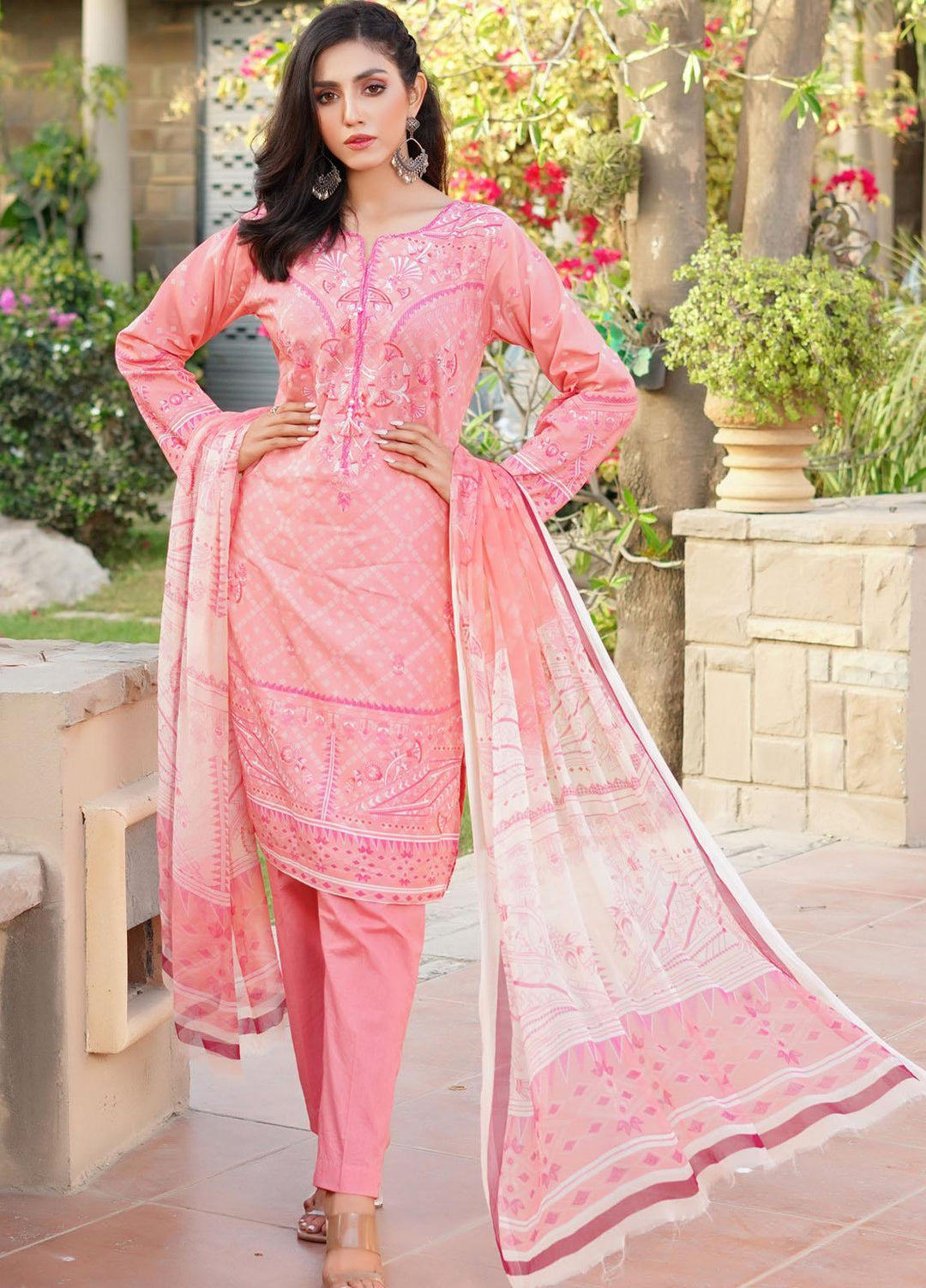Waniya Lawn Digital Printed Women 3 Piece -  TAFFY PK-223