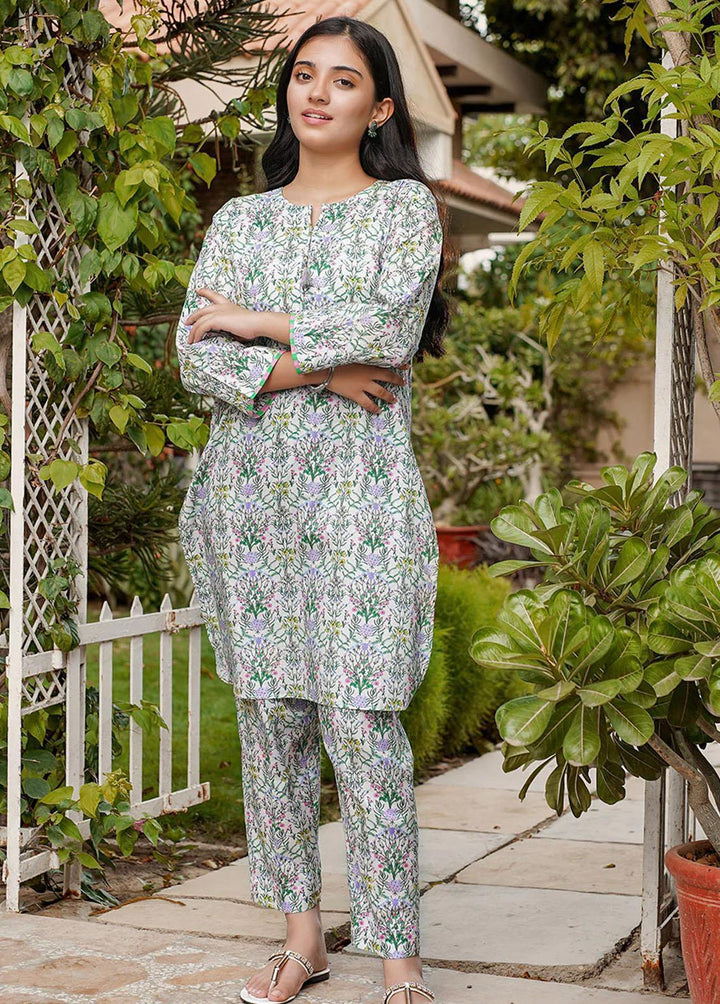 Waniya Lawn Printed  2 Piece Suit -  WKA20-109 HONEY DEW