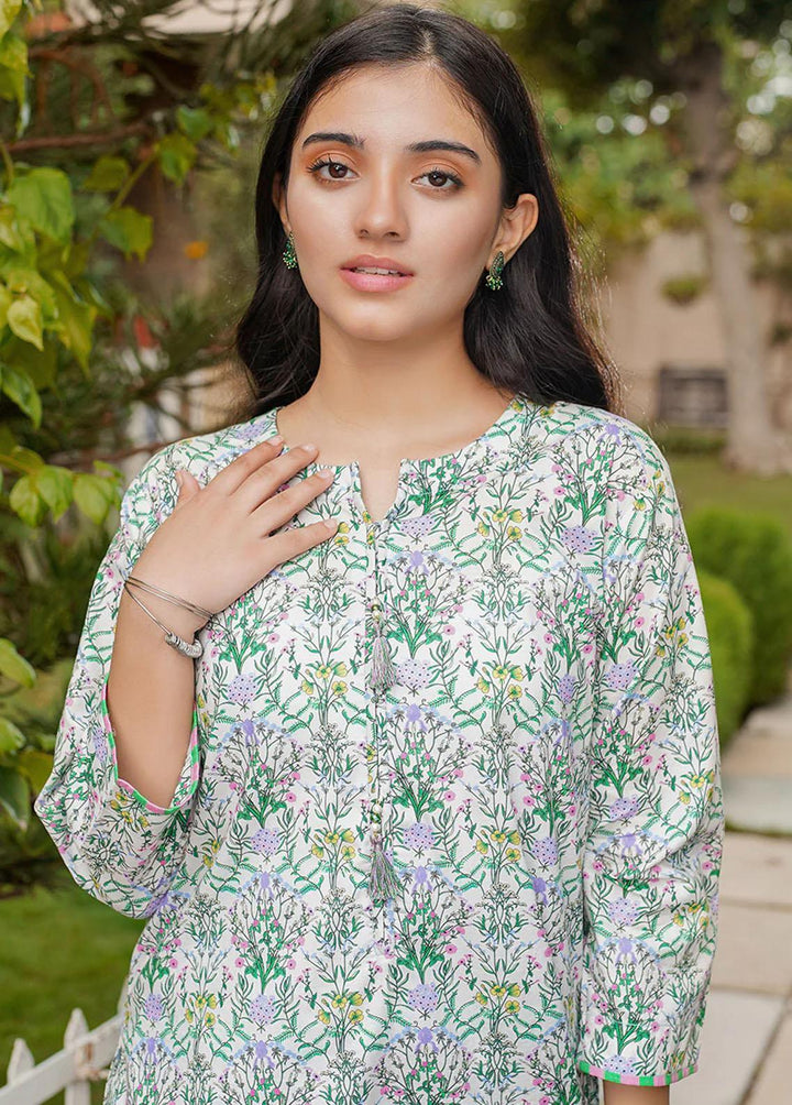 Waniya Lawn Printed  2 Piece Suit -  WKA20-109 HONEY DEW