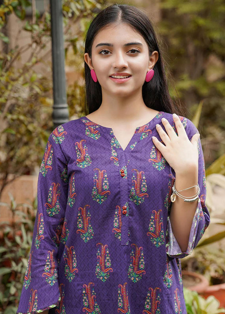 Waniya Lawn Printed 2 Piece Suit for  -  WKA20-112 INDIGO