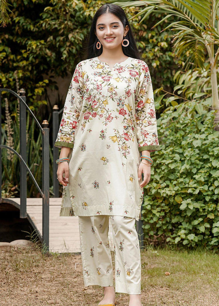 Waniya Lawn Printed  2 Piece Suit -  WKA20-113 TRICKLING TRELLIS