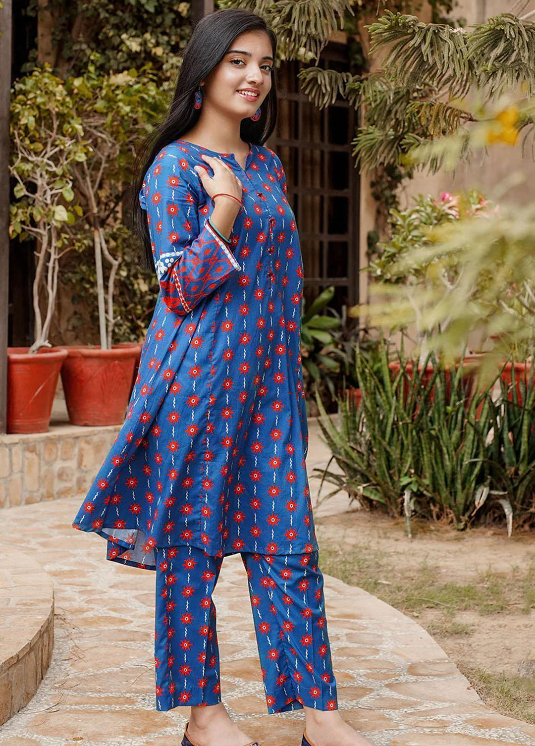 Waniya Lawn Printed 2 Piece Suit for  -  WKA20-114 SUN STRIPES