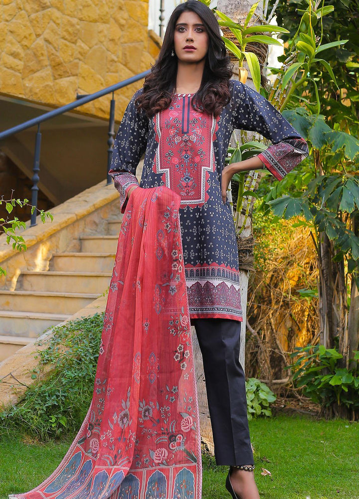 Waniya Casual Pret  Cotton 3 Piece SAPPHIRE CHARM PK-222A