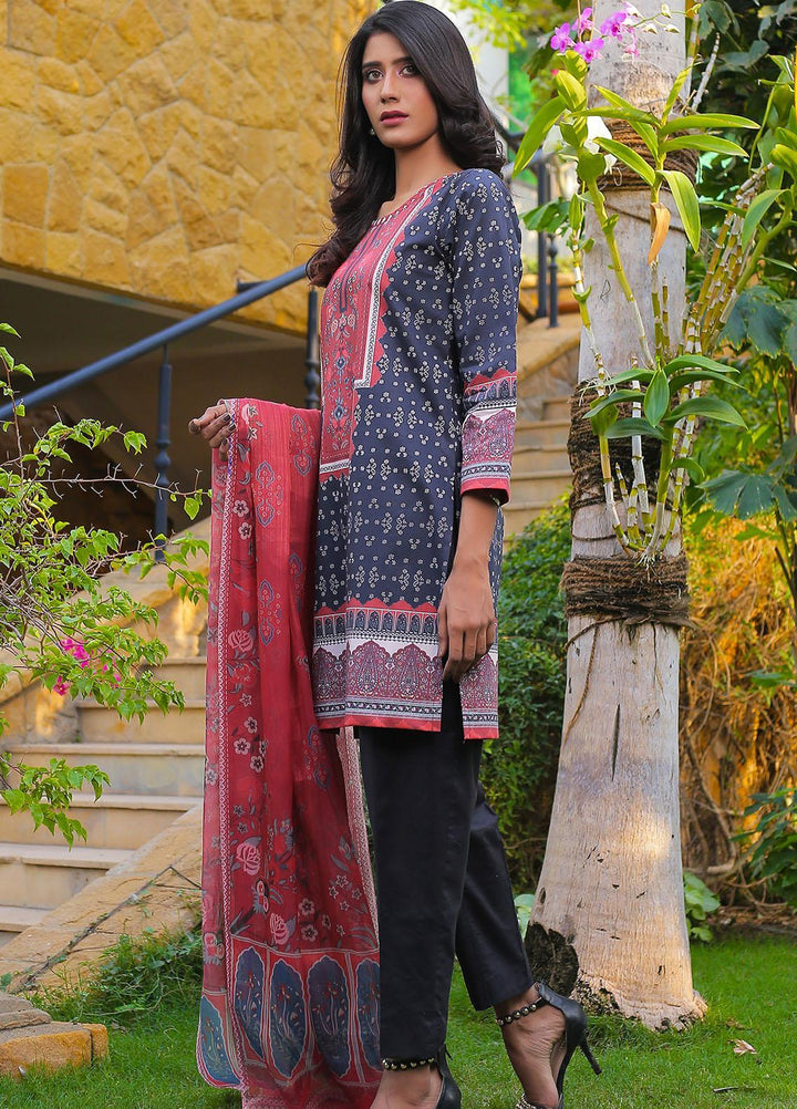 Waniya Casual Pret  Cotton 3 Piece SAPPHIRE CHARM PK-222A