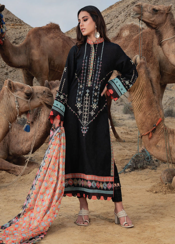 Wardha Saleem Embroidered Lawn Suits Unstitched 3 Piece D-02 Heer - Summer Collection