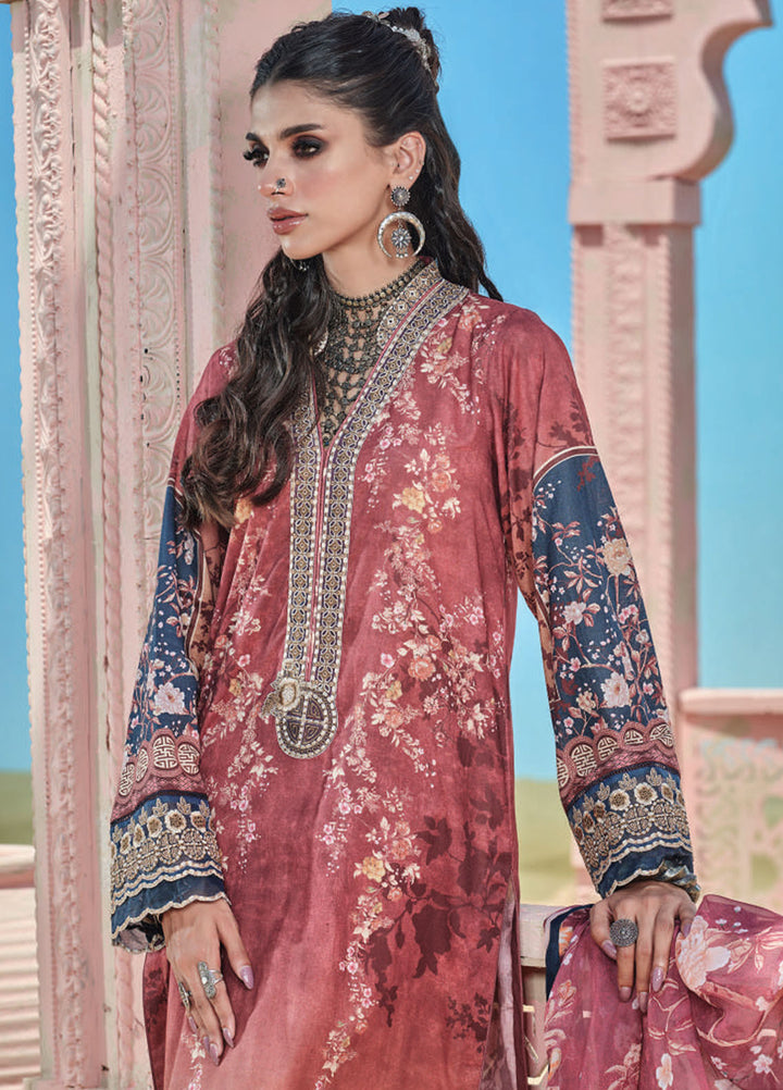 Wardha Saleem Embroidered Lawn Suits Unstitched 3 Piece D-10 Soha - Summer Collection