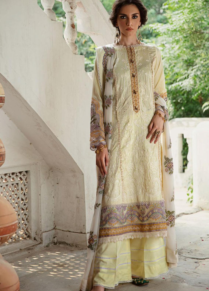 Wasiyat by Motifz Embroidered Cotton Satin Suits Unstitched 3 Piece MT21W MWUA-3020 FALAK-A - Winter Collection