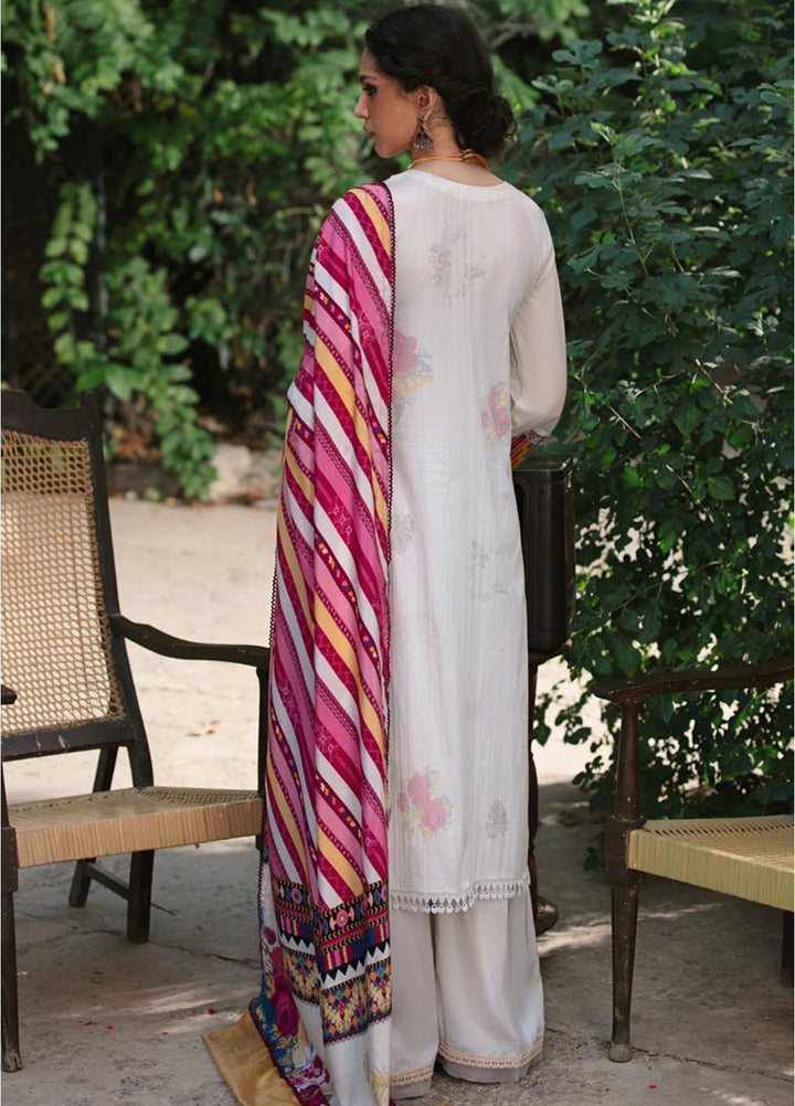 Wasiyat by Motifz Embroidered Cotton Satin Suits Unstitched 3 Piece MT21W MWUA-3021 MARTAN-A - Winter Collection