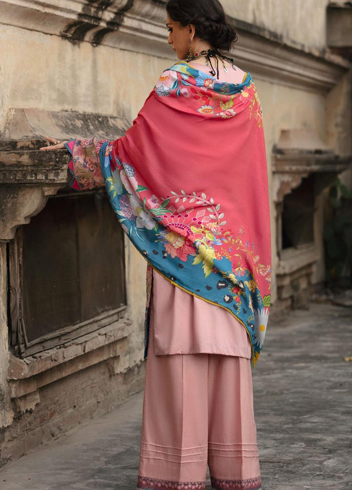 Wasiyat by Motifz Embroidered Cotton Satin Suits Unstitched 3 Piece MT21W MWUA-3022 SABZ BAGH-B - Winter Collection