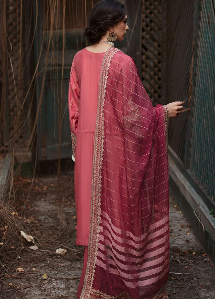 Wasiyat by Motifz Embroidered Cotton Satin Suits Unstitched 3 Piece MT21W MWUA-3024 ZAHRI-B - Winter Collection