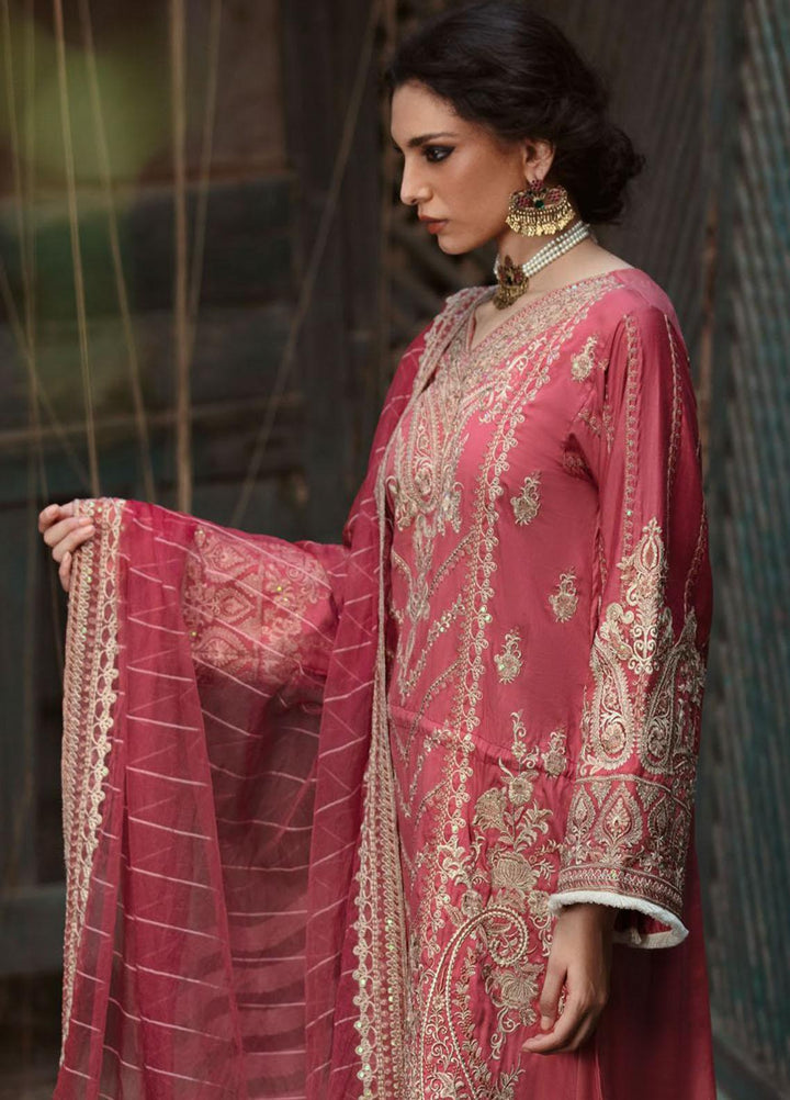 Wasiyat by Motifz Embroidered Cotton Satin Suits Unstitched 3 Piece MT21W MWUA-3024 ZAHRI-B - Winter Collection