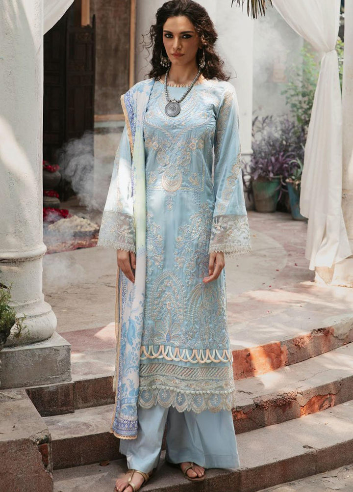 Wasiyat by Motifz Embroidered Cotton Satin Suits Unstitched 3 Piece MT21W MWUA-3025 MAHGOL-B - Winter Collection