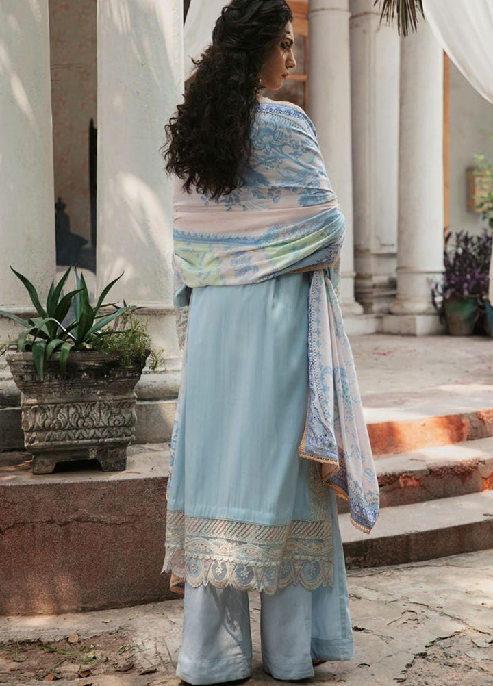 Wasiyat by Motifz Embroidered Cotton Satin Suits Unstitched 3 Piece MT21W MWUA-3025 MAHGOL-B - Winter Collection