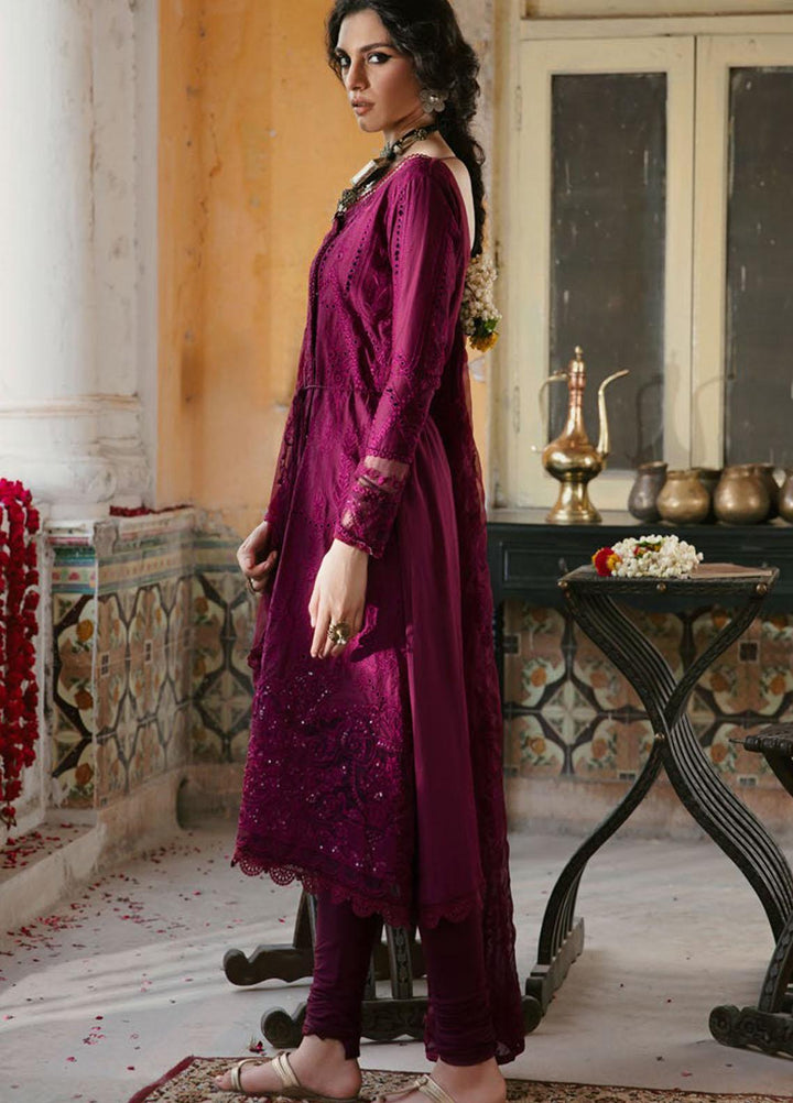 Wasiyat by Motifz Embroidered Cotton Satin Suits Unstitched 3 Piece MT21W MWUA-3027 MAHROZ-A - Winter Collection