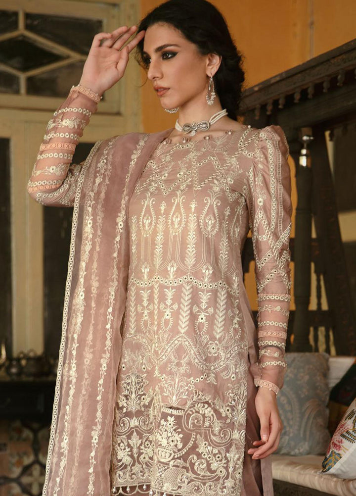 Wasiyat by Motifz Embroidered Cotton Satin Suits Unstitched 3 Piece MT21W MWUA-3027 MAHROZ-B - Winter Collection