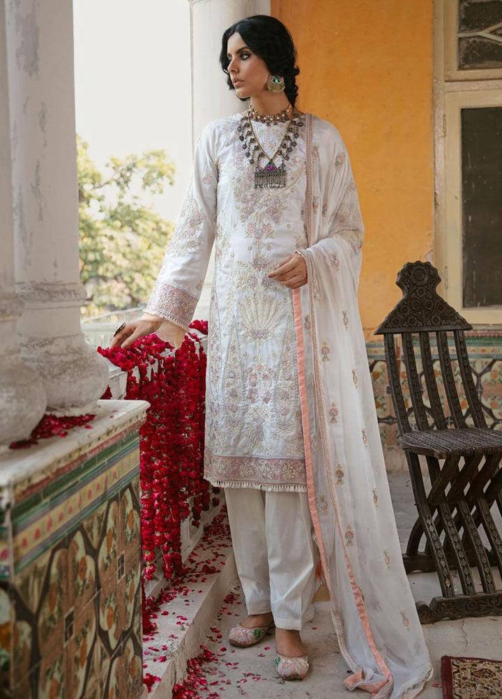 Wasiyat by Motifz Embroidered Cotton Satin Suits Unstitched 3 Piece MT21W MWUA-3028 MINHA-B - Winter Collection