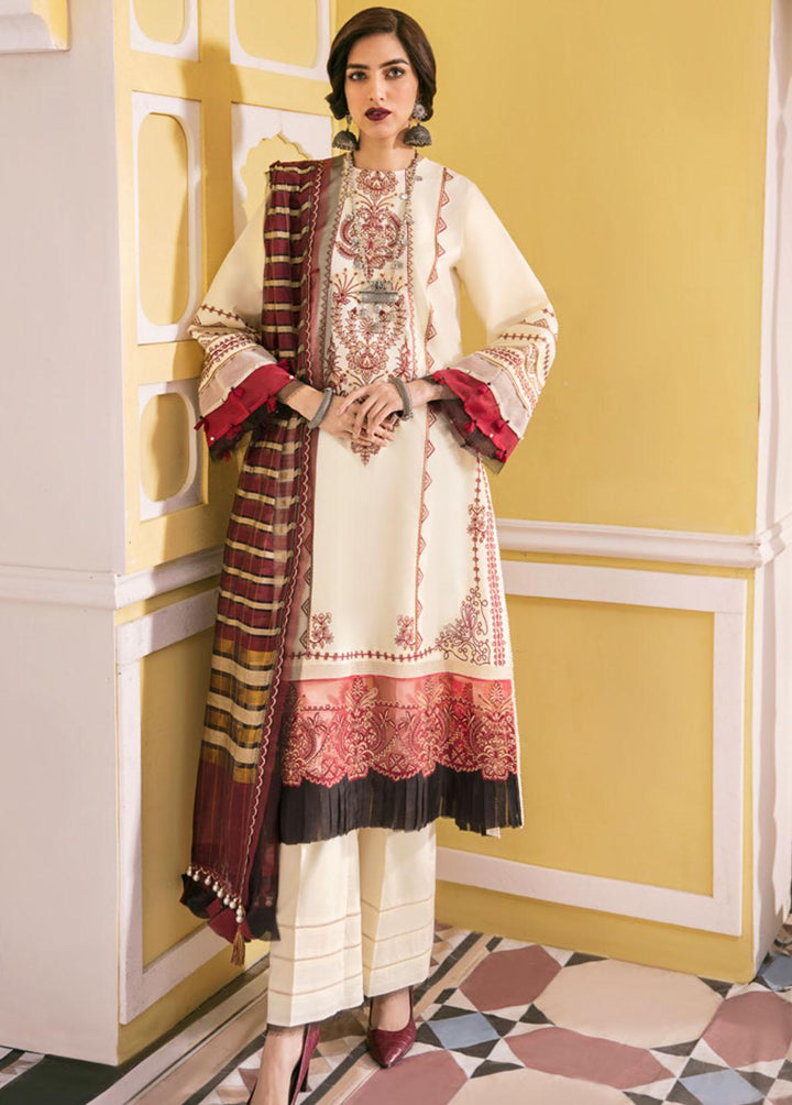 Wasl By Seran Embroidered Lawn Suits Unstitched 3 Piece SRN22W 07 Azal - Summer Collection
