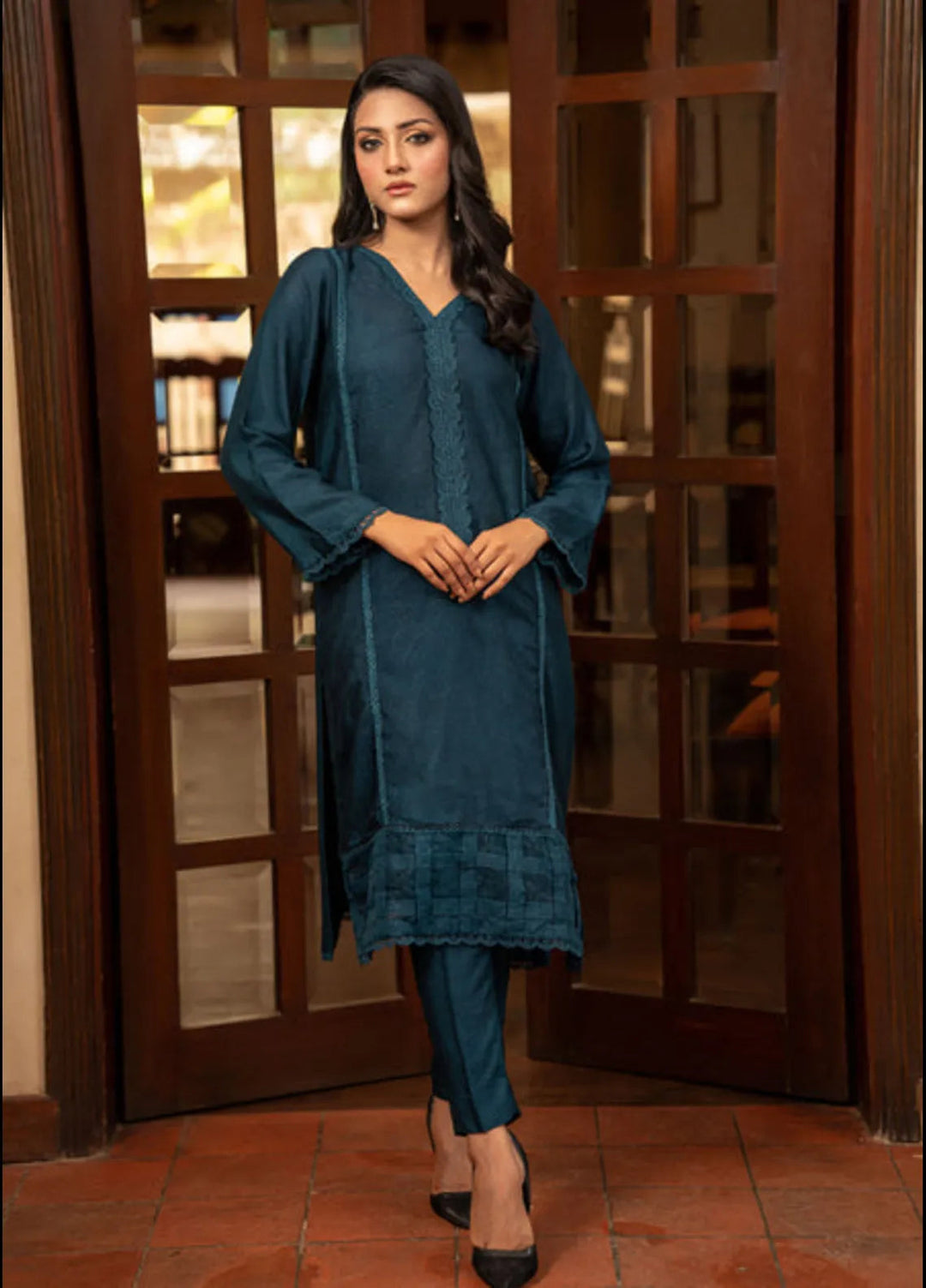 Wearik Pret Cotton Net 2 Piece Suit Hemra