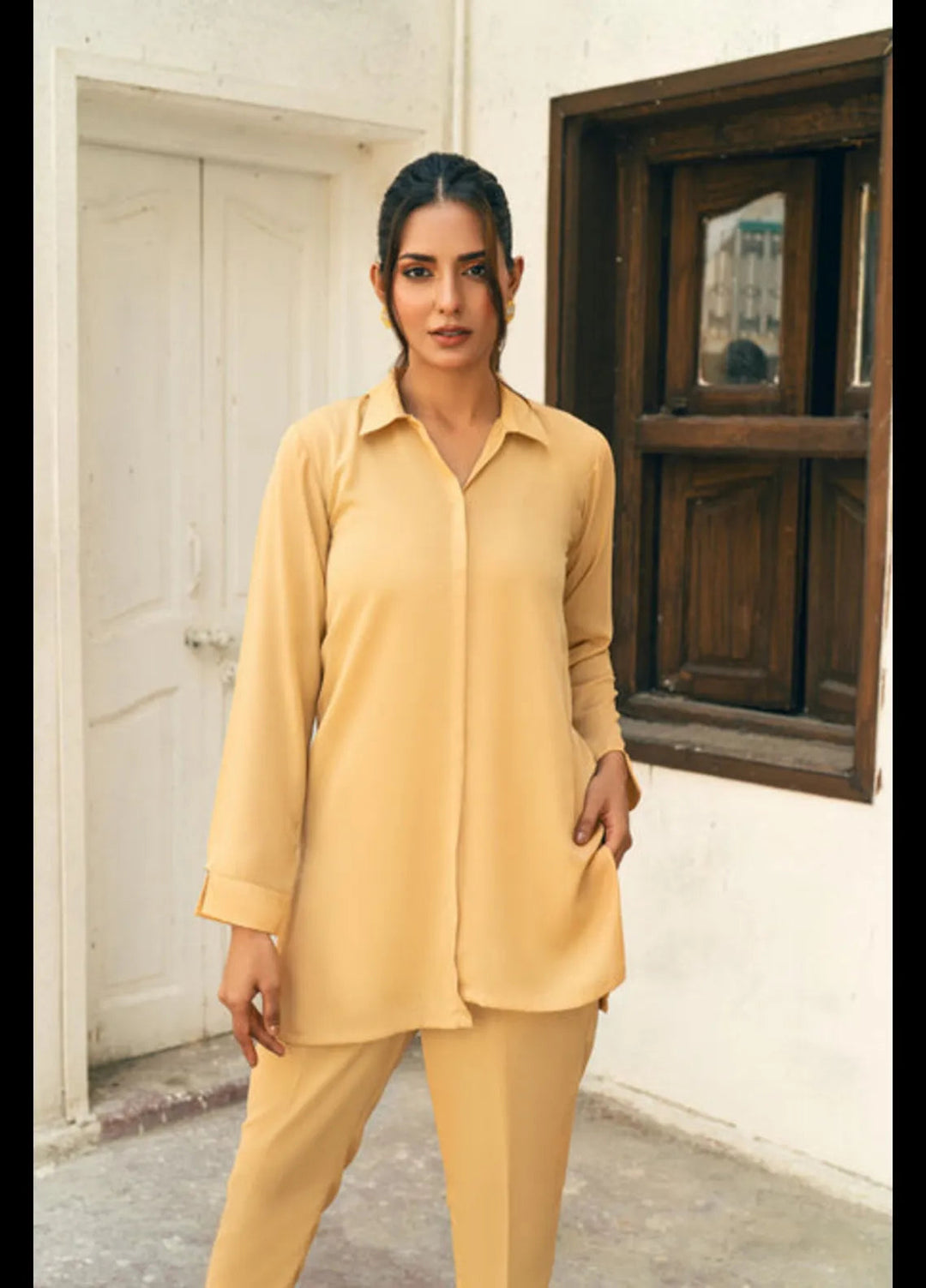 Wearik Pret Georgette 2 Piece Suit Vivid Frost