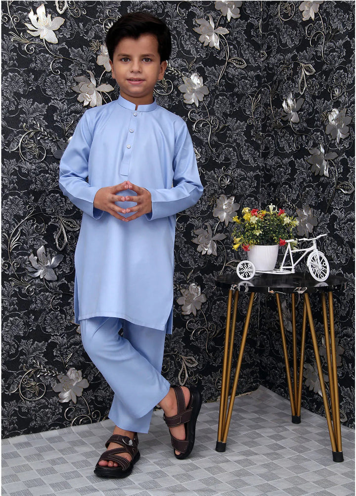 Wearmani Wash n Wear Solid Boys Kurta Trouser - MKP-045