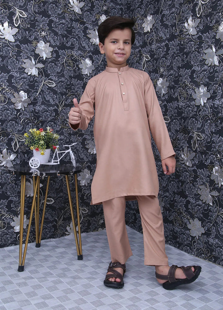 Wearmani Wash n Wear Solid Boys Kurta Trouser - MKP-047