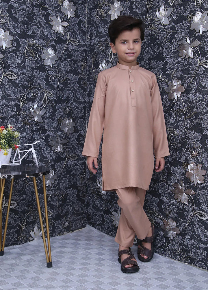 Wearmani Wash n Wear Solid Boys Kurta Trouser - MKP-047