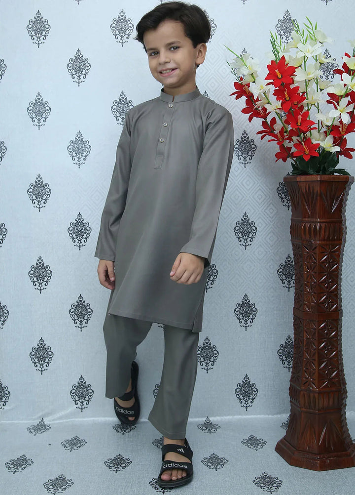 Wearmani Wash n Wear Solid Boys Kurta Trouser - MKP-055