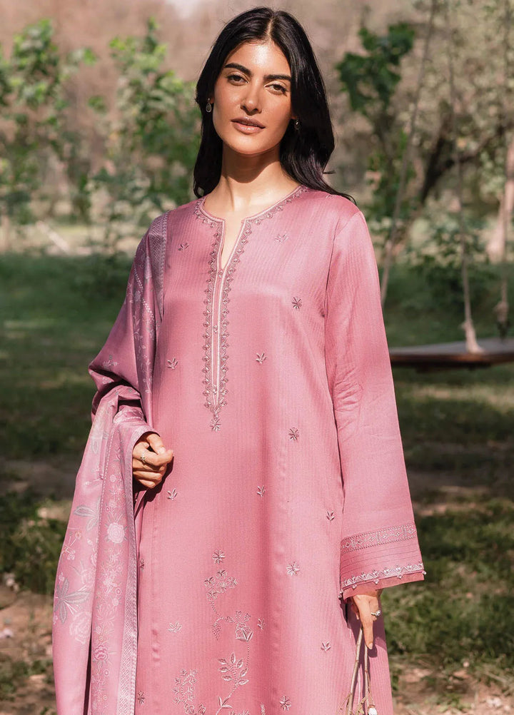 Whisper Garden by Seran Embroidered Viscose Suit Unstitched 3 Piece SRN24WG D-07 Bella - Winter Collection