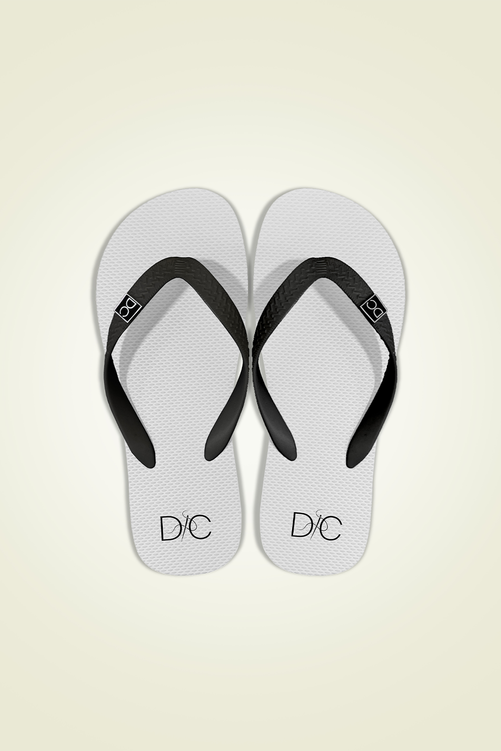 Divinely Crafted Men Flip Flops White MFF-1225-WHT - Summer Collection