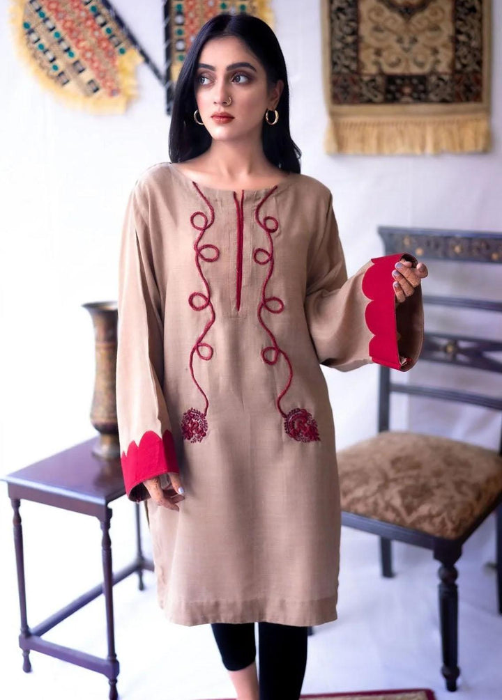 PSK Couture Pret Premium  Kurti THE OWL