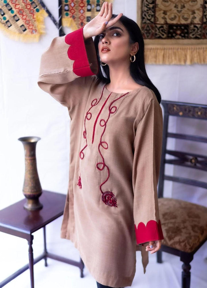 PSK Couture Pret Premium  Kurti THE OWL