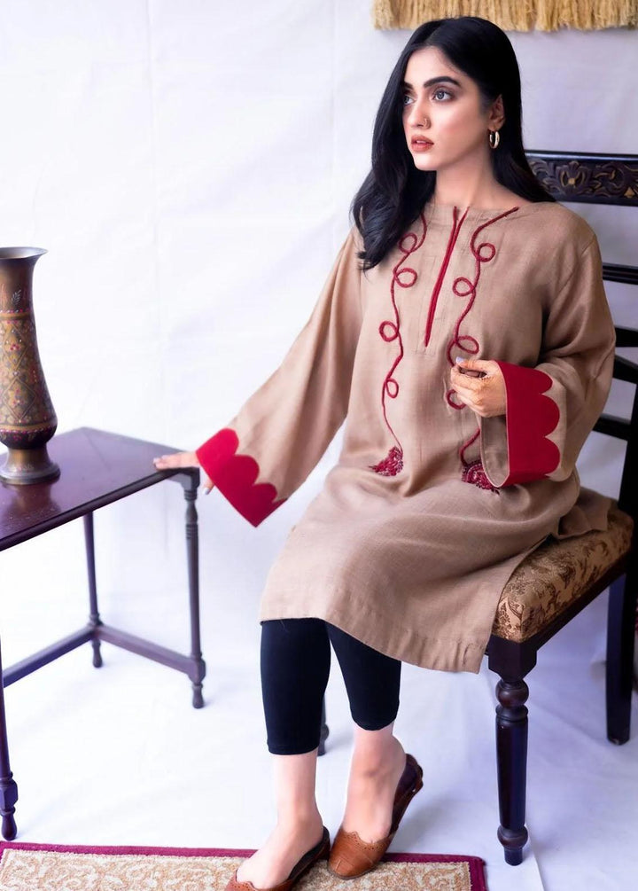PSK Couture Pret Premium  Kurti THE OWL