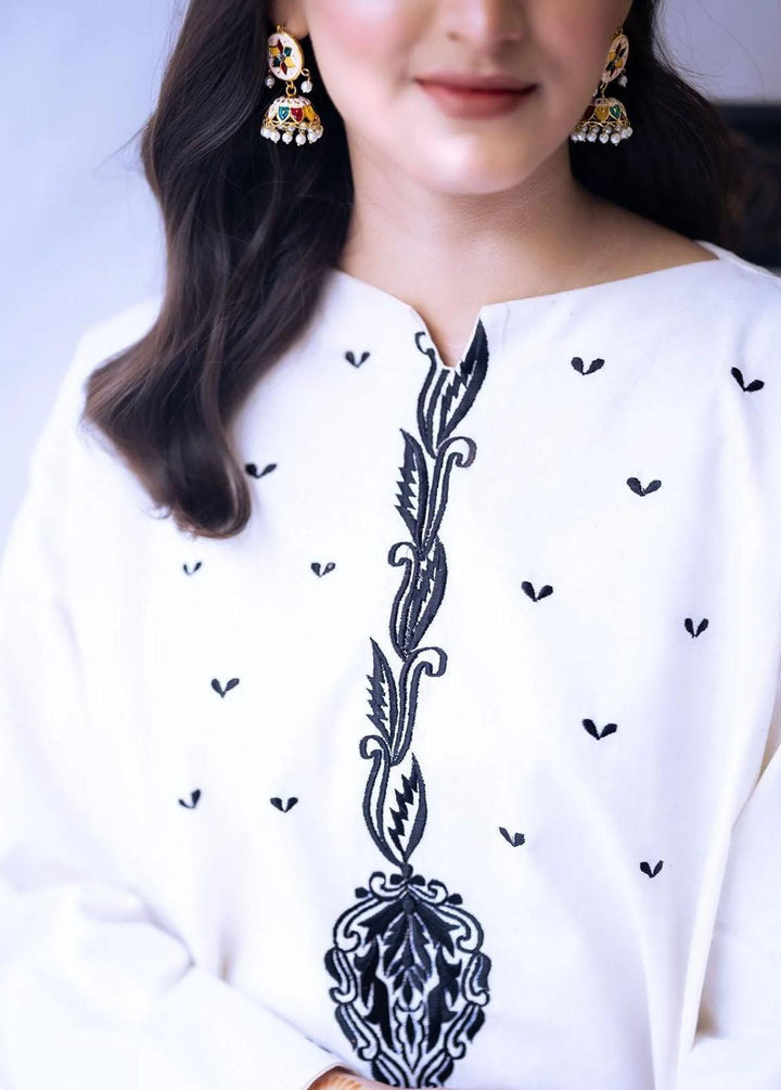 PSK Couture Pret Premium Karandi 2 Piece Suit THE SWAN