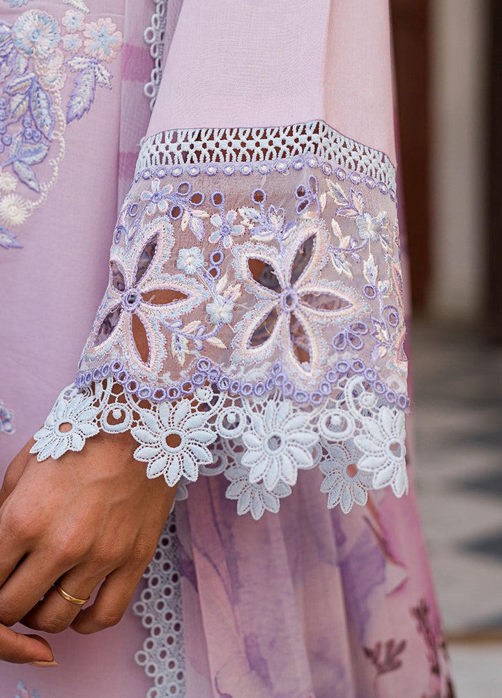 Wisteria By Roheenaz Embroidered Lawn Suits Unstitched 3 Piece RNZ23W RUNSS23024A Diba - Spring / Summer Collection