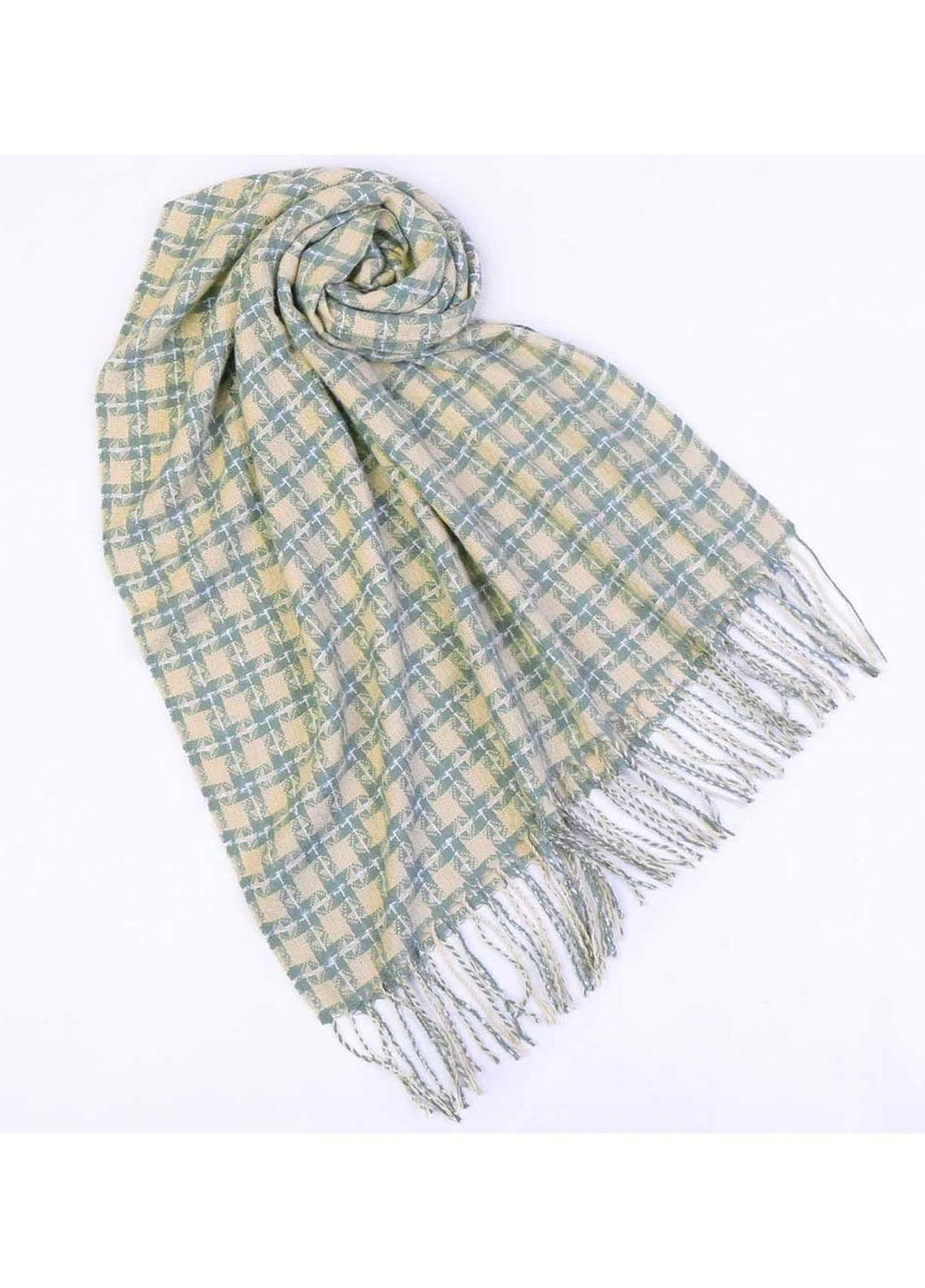 Abaya pk  Woolen  Hijab ABA22WH IVORY SLASH - Woolen Hijabs