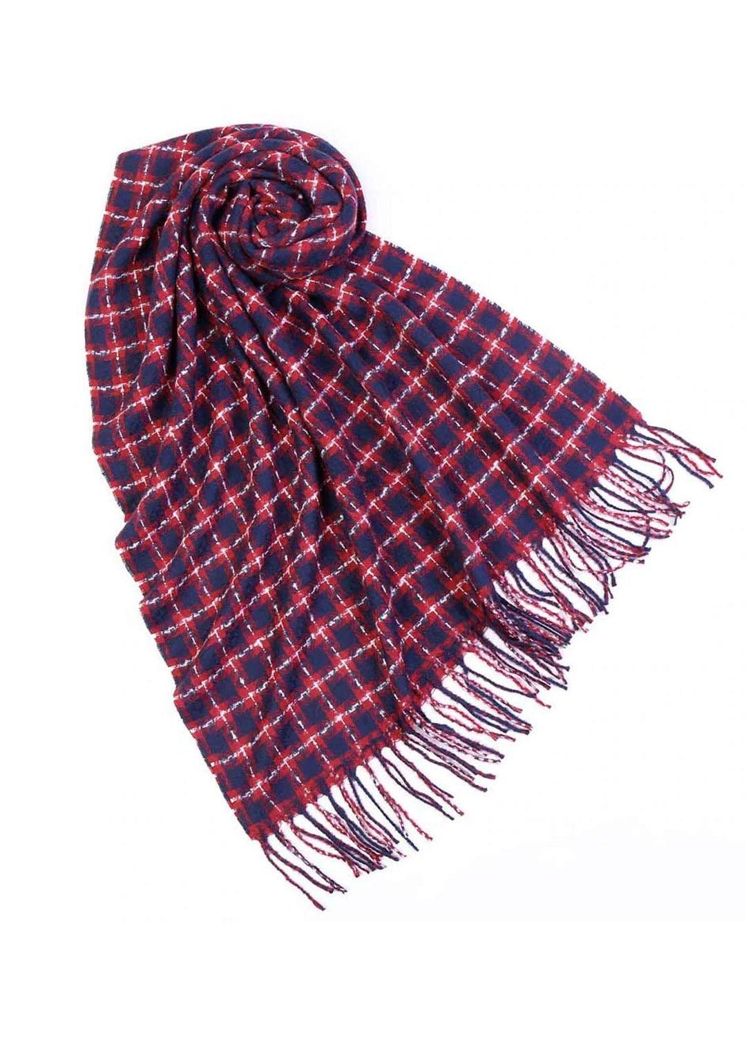 Abaya pk  Woolen  Hijab ABA22WH PURPLE SLASH - Woolen Hijabs