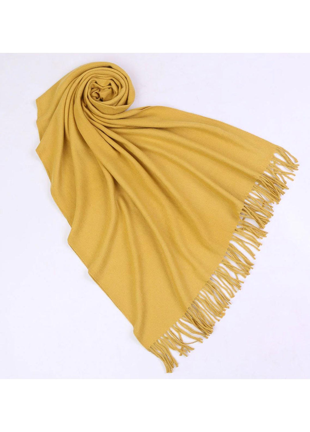 Abaya pk  Woolen  Hijab ABA22WH MUSTARD AMULET - Woolen Hijabs